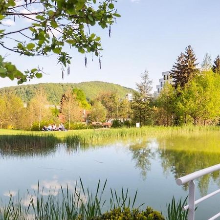 Alure Residences 2 & 24H Self Check-In, Parking In The Garage In The Apartment Building Included, New Building, Terrace, Green Location With A Forest Park With A Lake, Children'S Playground Banská Bystrica Extérieur photo
